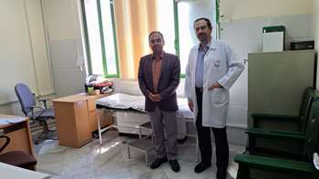 بازدید مدیر گروه ایمونولوژی دانشکده پزشکی دانشگاه علوم پزشکی تهران از مرکز 